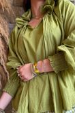 Larc Poet Blouse Olive